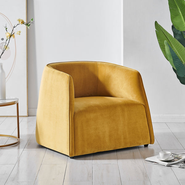 Hilton Accent Chair - Brass