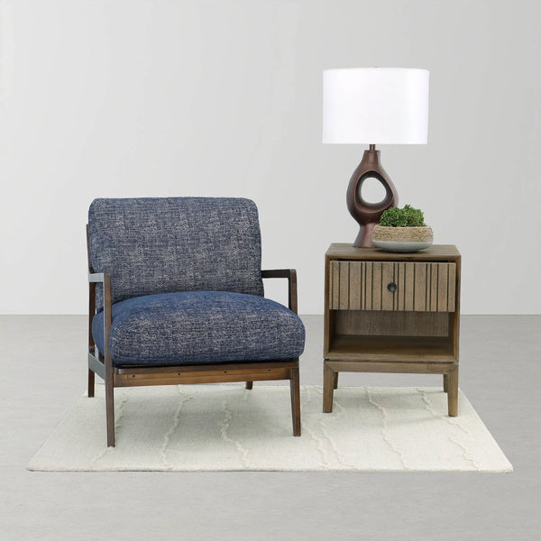 Las Vegas Lawrence Arm Chair Royal Navy