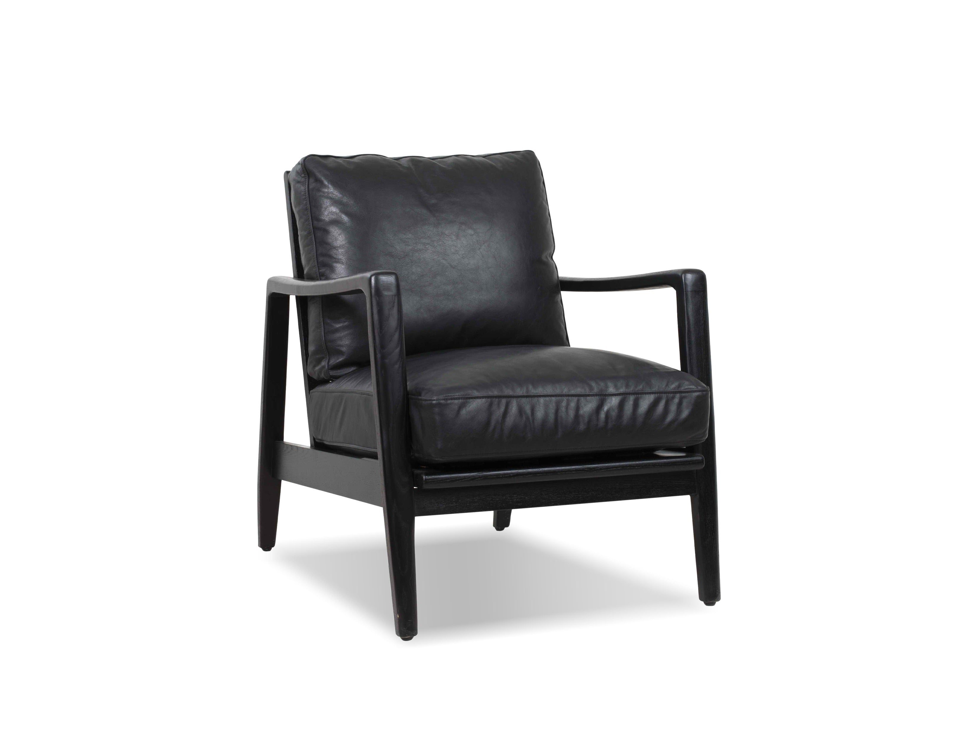 Buckles Lounge Chair - Black