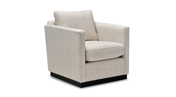 Slocan Swivel Arm Chair - Custom Fabric