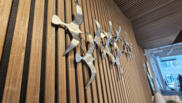 Murmuration Metal Wall Art – Flock of Birds (Floor Model)