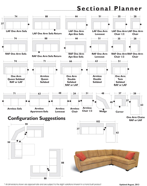 Pacific Double Sofa Bed - Custom Made