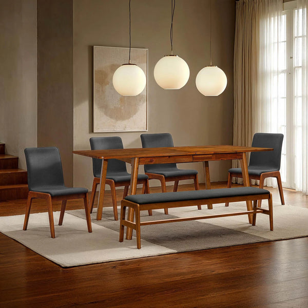 Jeremy Extension Dining Table (70"/86") - Estelle Brown