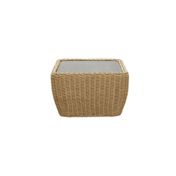 Woven Coastal Coffee Table
