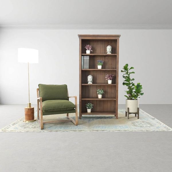 Huntington Club Chair Moss Boucle