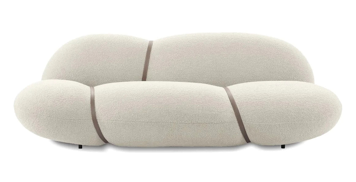Cumulus Fabric Sofa in Teddy Cream