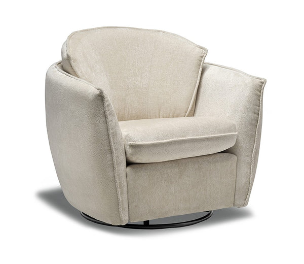 Vinny Swivel Glider Arm Chair - Custom Made