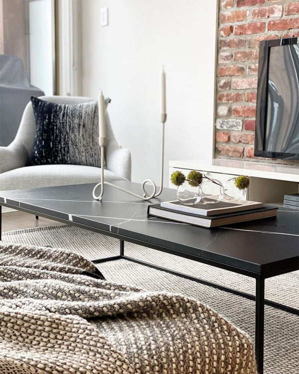 Onix Rectangular Coffee Table - Black