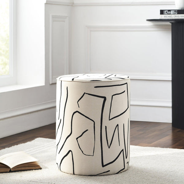 Rachelle Stool - Cream