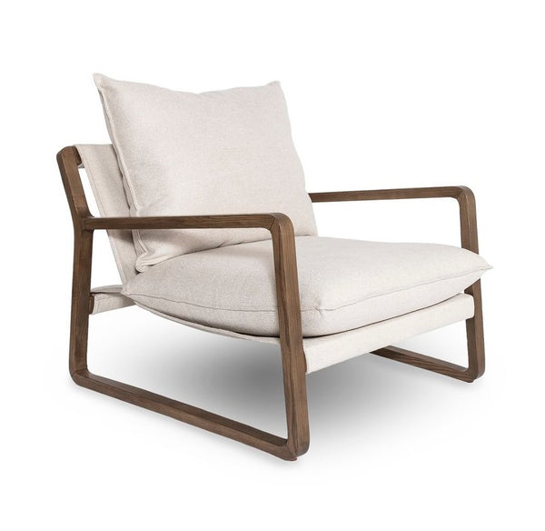 Sling Chair - Oak Frame - Cream
