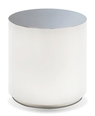 Sphere End Table - Silver