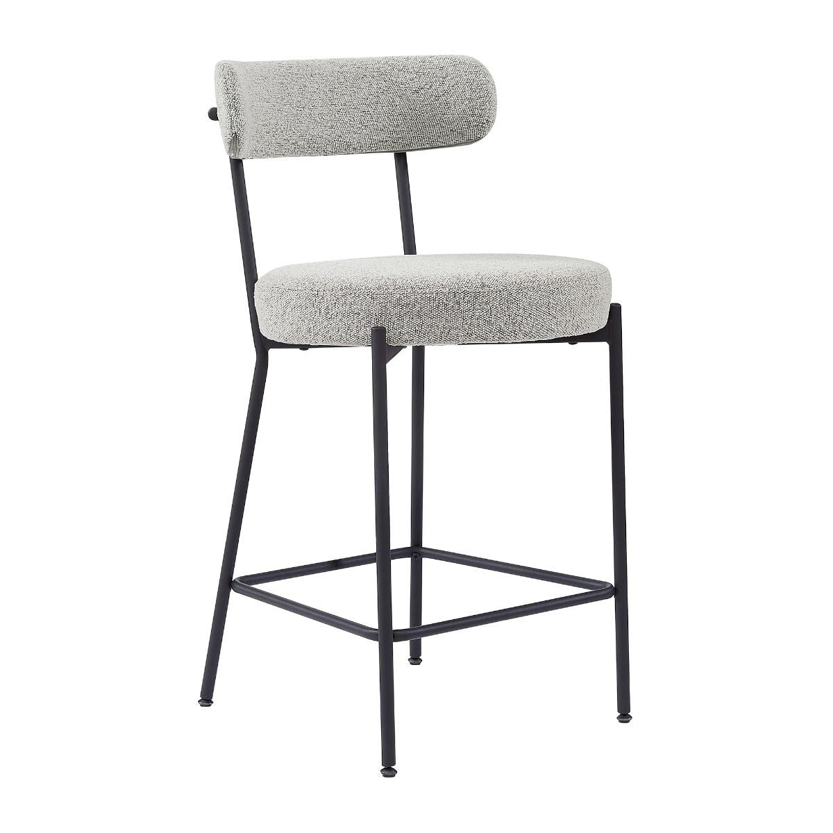 Molly Counter Stool - Grey Boucle