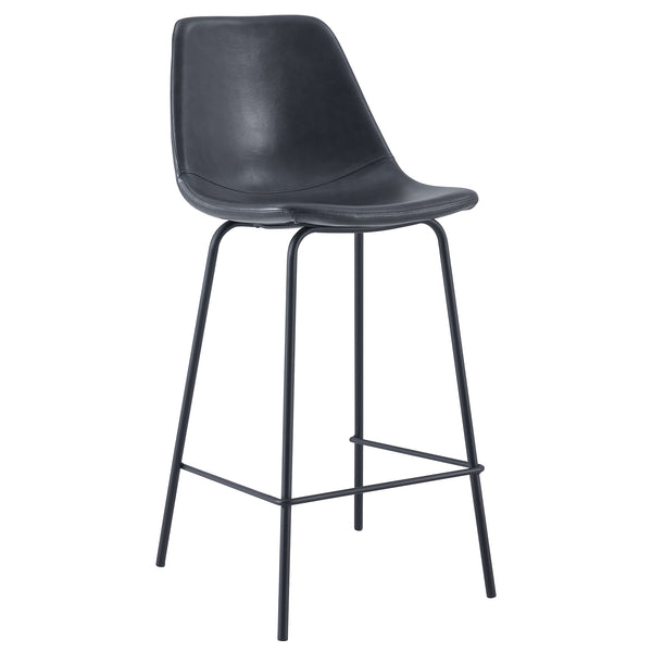 Jasmine Vintage Black Counter Stool