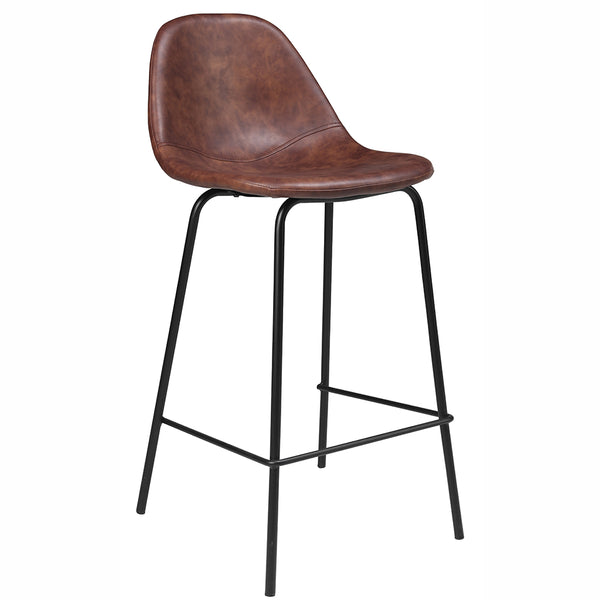Julia Vintage Brown Counter Stool