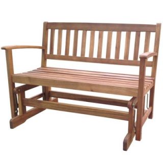 Gardenia Acacia Glider Bench