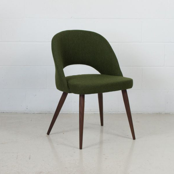 Coconut Fabric Dining Chair - Pine Green