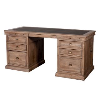 Lifestyle Sundried Reclaimed Pine Double Desk