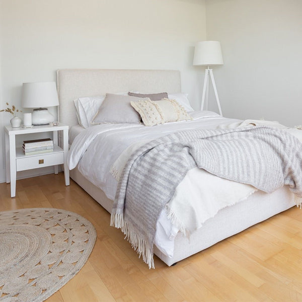 Daisy Double Bed - Cream