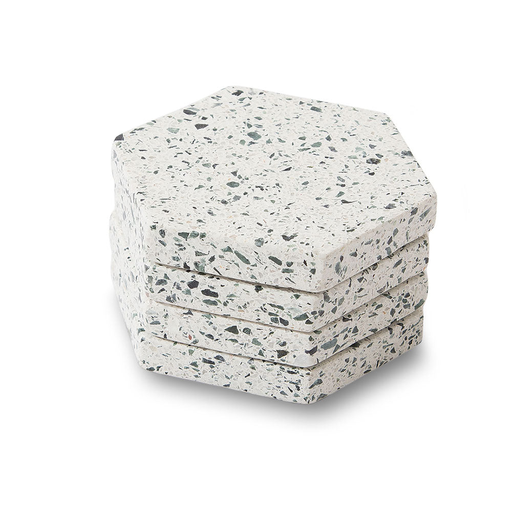 Anthology Honeycomb Coasters – Multi (Set of 4)