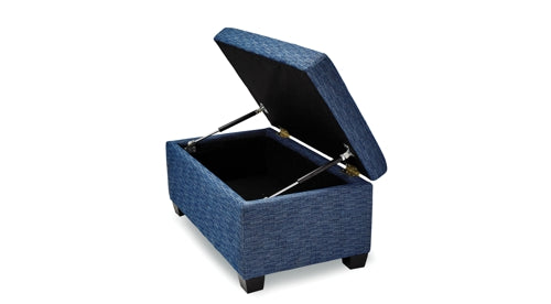 Yew Storage Ottoman - Custom Made