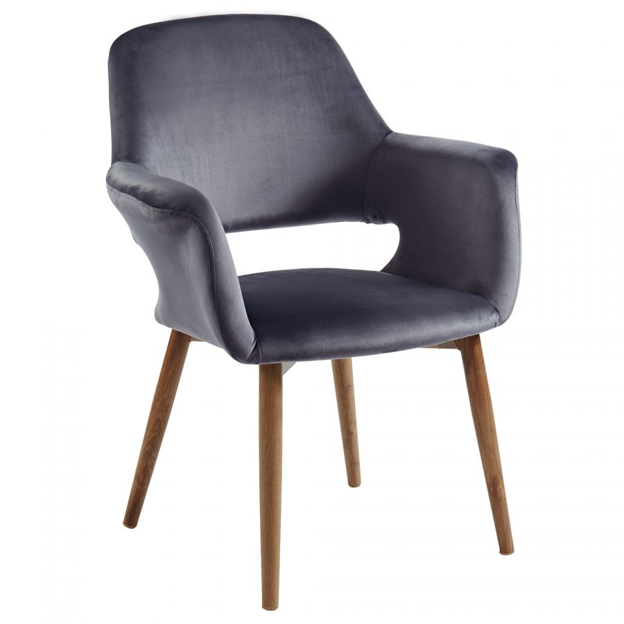 Vanessa Accent Dining Chair - Grey