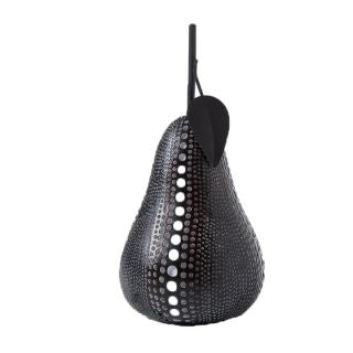 Debossed Dotted Pear - Black