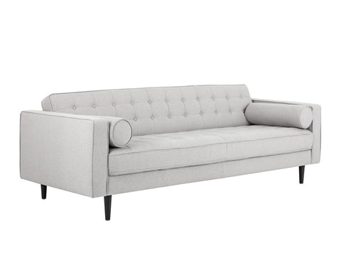 Donnie Sofa - Light Grey Fabric