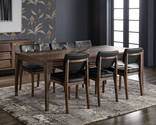 Greyson Dining Table - Smoked Acacia