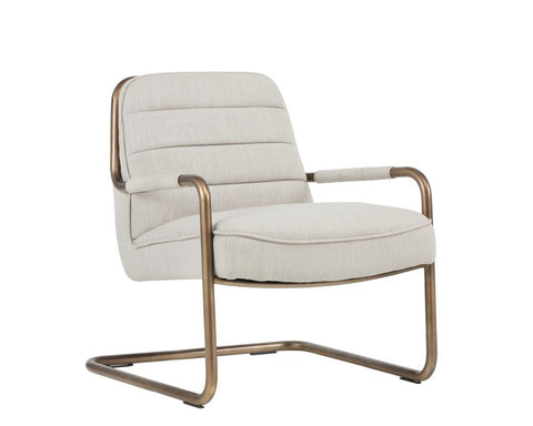 Lincoln Lounge Chair - Linen