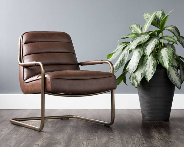 Lincoln Lounge Chair - Cognac
