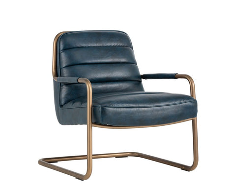 Lincoln Lounge Chair - Blue
