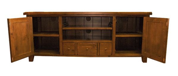 Irish Coast Reclaimed Pine TV Cabinet - Small