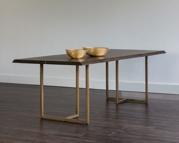 Donnelly Dining Table - Antique Brass