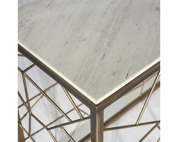 Vero Console Table - White