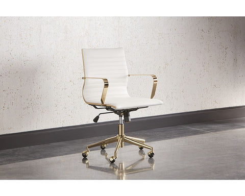 Jessica Office Chair - White