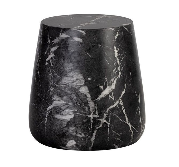 Aries Side Table Marble Look