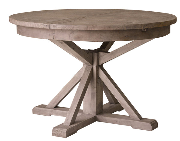 Irish Coast Reclaimed Round Extension Dining Table - Sundried