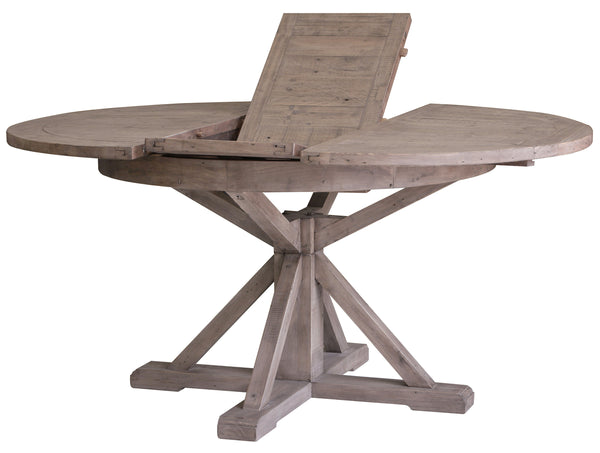 Irish Coast Reclaimed Round Extension Dining Table - Sundried