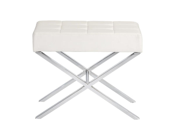 Mercer Bench - White