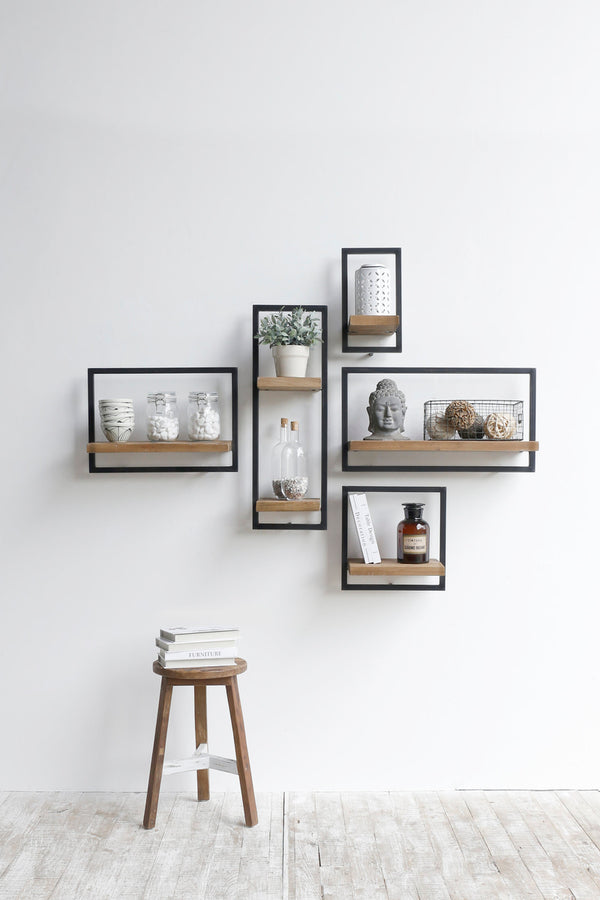 D-Bodhi Metal Frame Wall Box - Natural, Type A