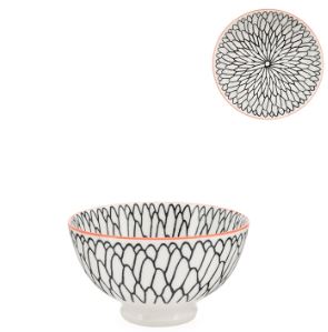 Kiri Porcelain  4.5" Small Bowl - Dahlia