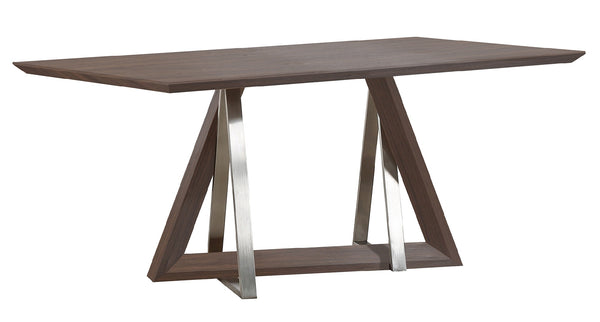 Drake Rectangular Dining Table in Walnut