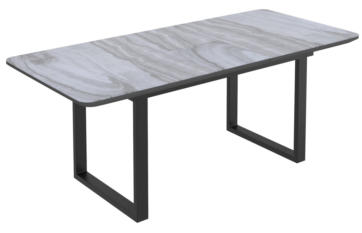 Gavin Dining Table with Extension in Black