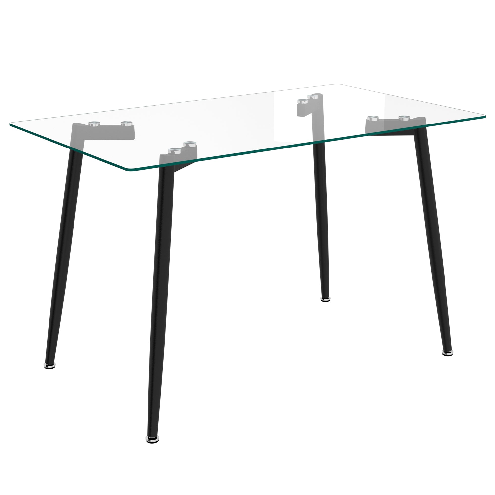Todd Rectangular Dining Table - Black