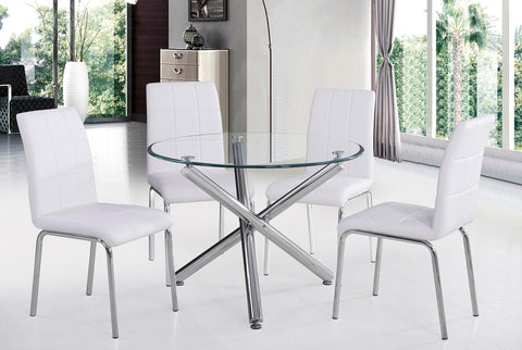 Solara II Dining Chair - White (Set of 4)