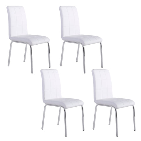 Solara II Dining Chair - White (Set of 4)