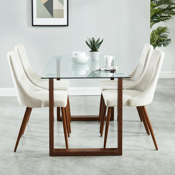 Lisa Side Chair - Beige