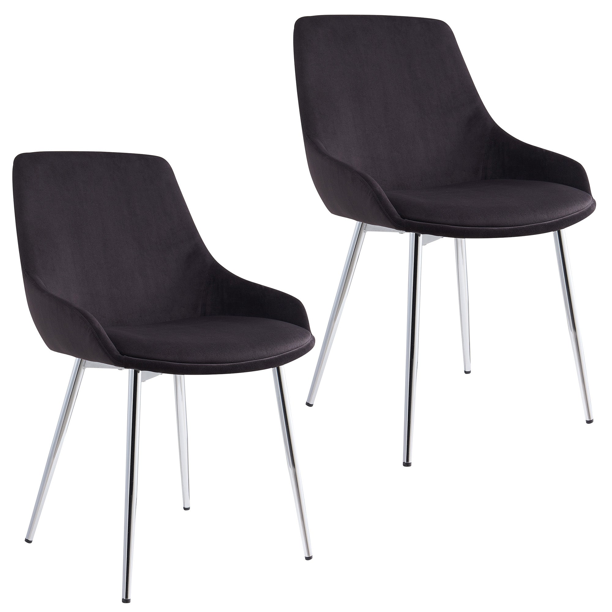 Kaitlyn Dining Chair - Black (Set of 2)