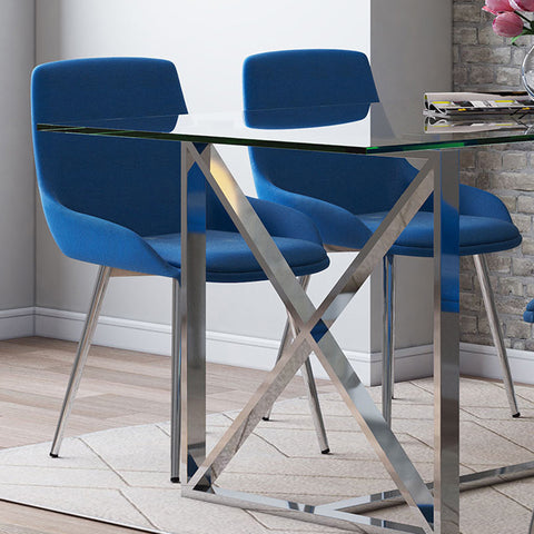 Kaitlyn Dining Chair - Blue (Set of 2)