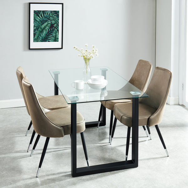 Silvano Side Chair - Vintage Brown